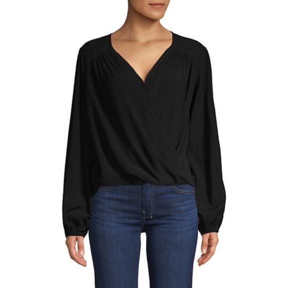 Free People Check On It Wrap Top. - Picture 3 of 6